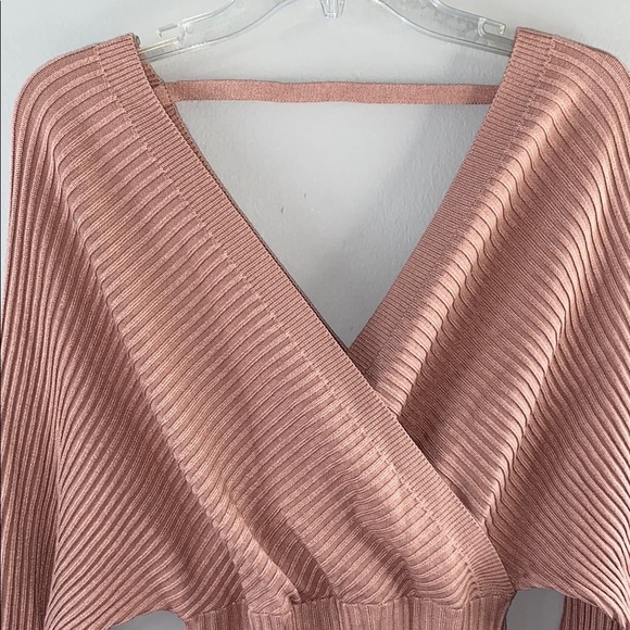 Love Tree Pink Buttoned Long Sleeve Dress - Picture 10 of 16